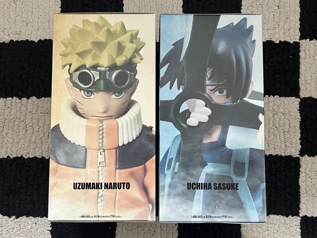 Memorable Saga うずまきナルト　うちはサスケ　フィギュア　2体