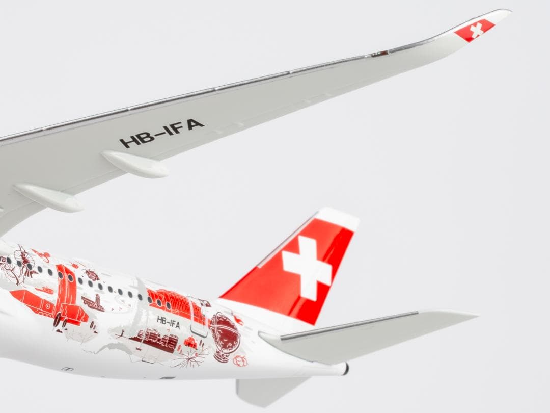 スイスインターナショナルエアラインズ A350-900 HB-IFA 1/400