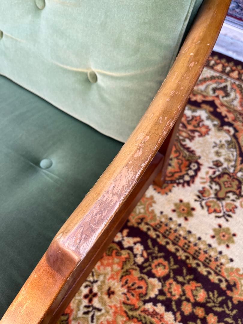 マルニ 籐 ラタン シングルソファー ② インテリア アンティーク