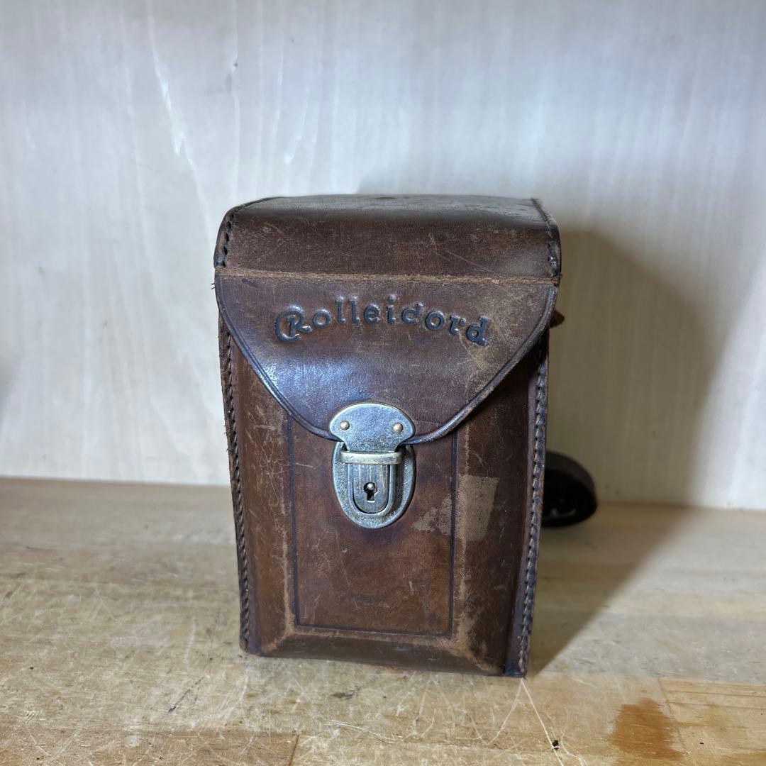 Rolleicord 二眼レフカメラ ブラック　ケース付き完動美品