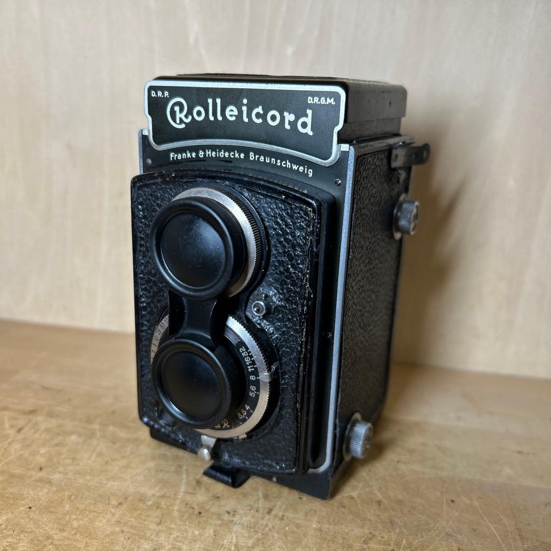 Rolleicord 二眼レフカメラ ブラック　ケース付き完動美品