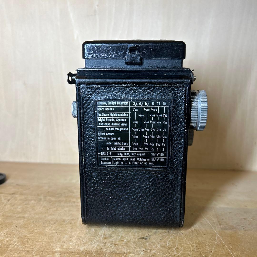 Rolleicord 二眼レフカメラ ブラック　ケース付き完動美品