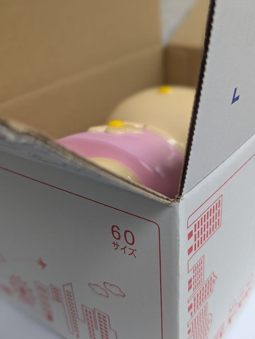 超レア【キティちゃん３Ｄフィギュア型ペットボトルホルダー2000中古品 】