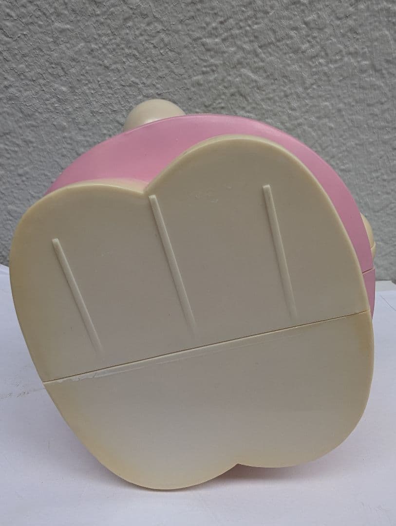 超レア【キティちゃん３Ｄフィギュア型ペットボトルホルダー2000中古品 】