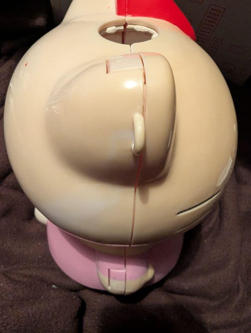 超レア【キティちゃん３Ｄフィギュア型ペットボトルホルダー2000中古品 】