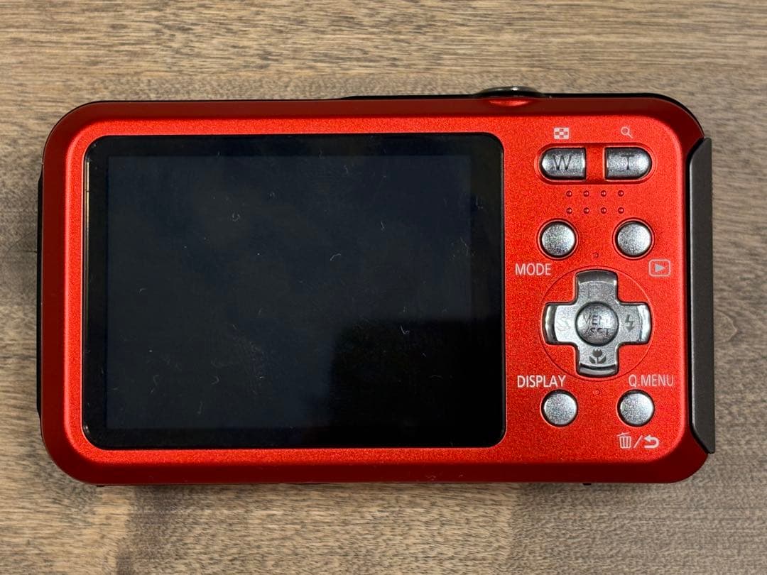 LUMIX DMC-FT20 レッド コンパクトデジタルカメラ