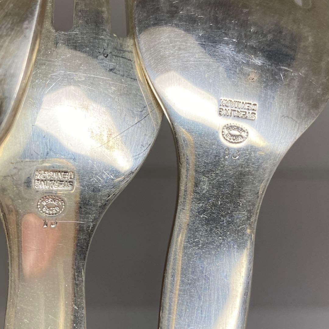 ジョージジェンセン　ブロッサム　ディナーフォーク　sterling925 5本