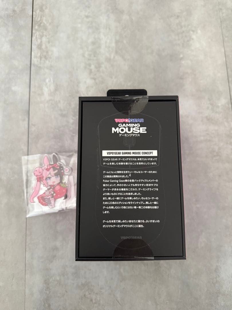 ぶいすぽ VSPO! GEAR ゲーミングマウス アクリルスタンド 橘ひなの
