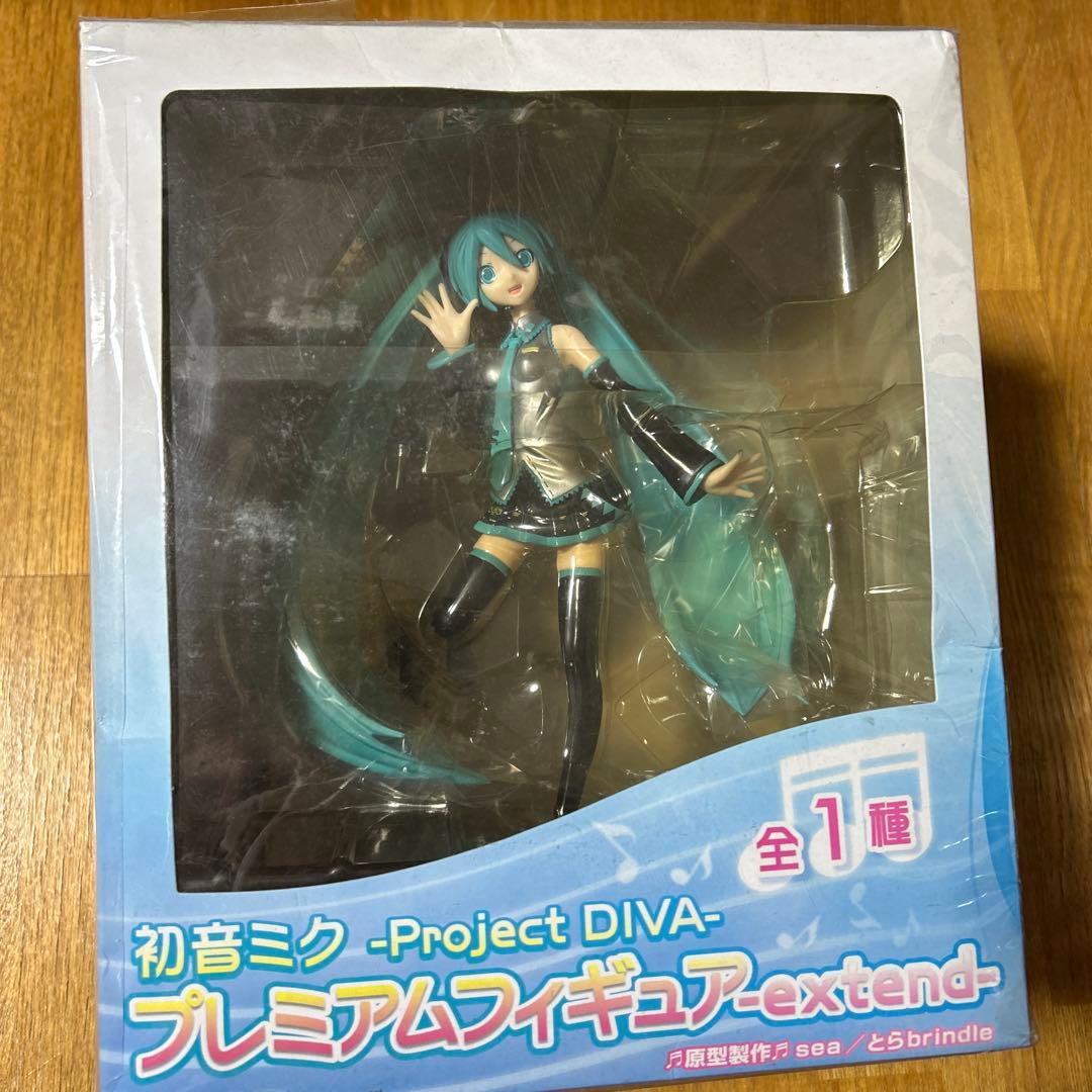 初音ミクProject DIVAプレミアムフィギュア extend非売品・未開封