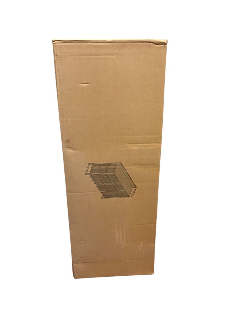 【新品】大容量 3段7杯 収納チェスト 幅80cm ベージュ リビング収納