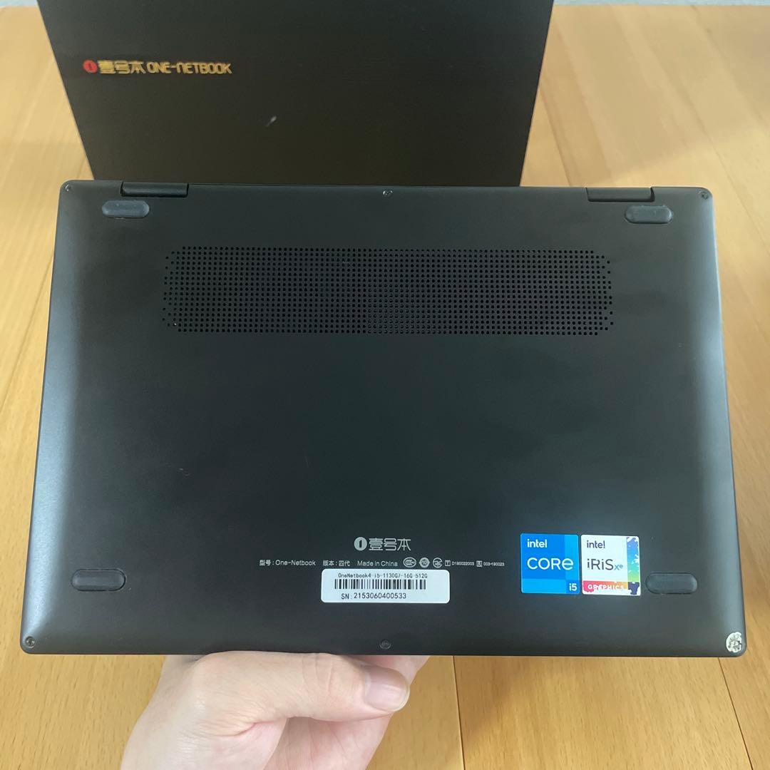 【美品】OneMix4 Core i5/16GB/512GB US配列 ブラック