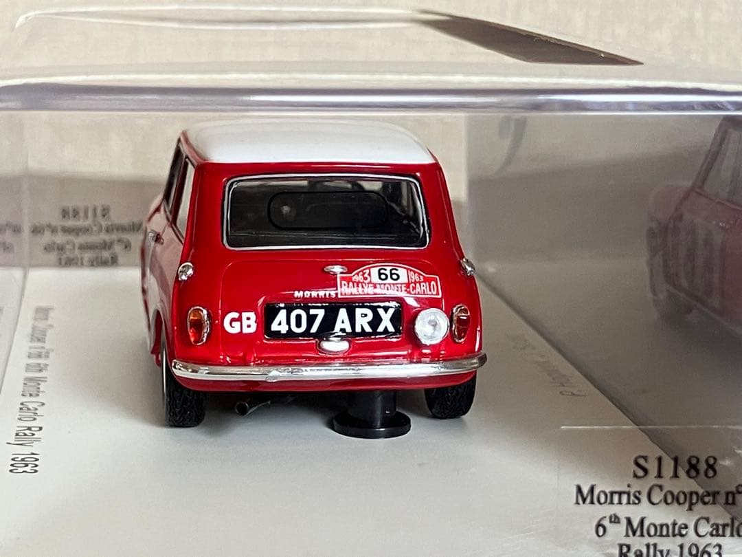 スパーク 1/43 モーリス クーパー #66 モンテカルロラリー 1963
