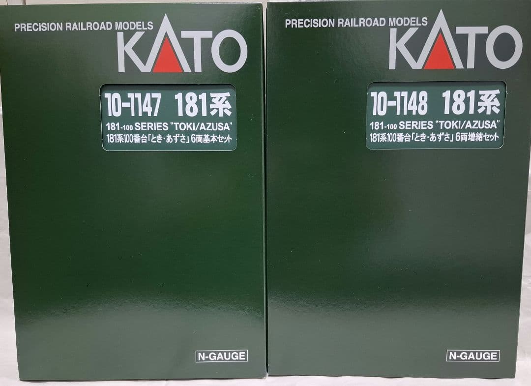 KATO Nゲージ181系 TOKI/AZUSA 基本6両 増結6両