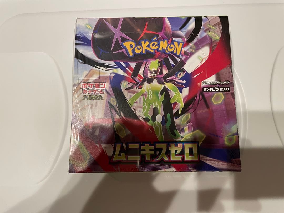 ポケモンカードゲーム　ニンジャスピナー　ムニキスゼロ　計4BOX シュリンク