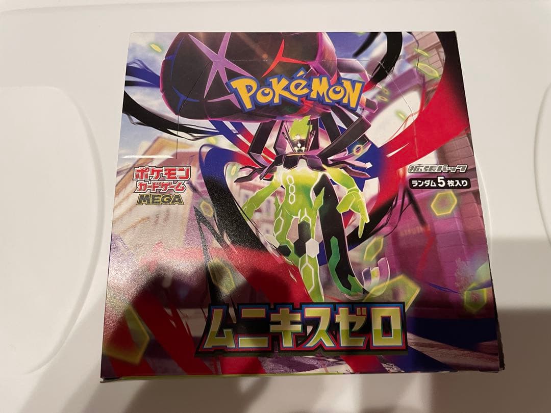 ポケモンカードゲーム　ニンジャスピナー　ムニキスゼロ　計4BOX シュリンク