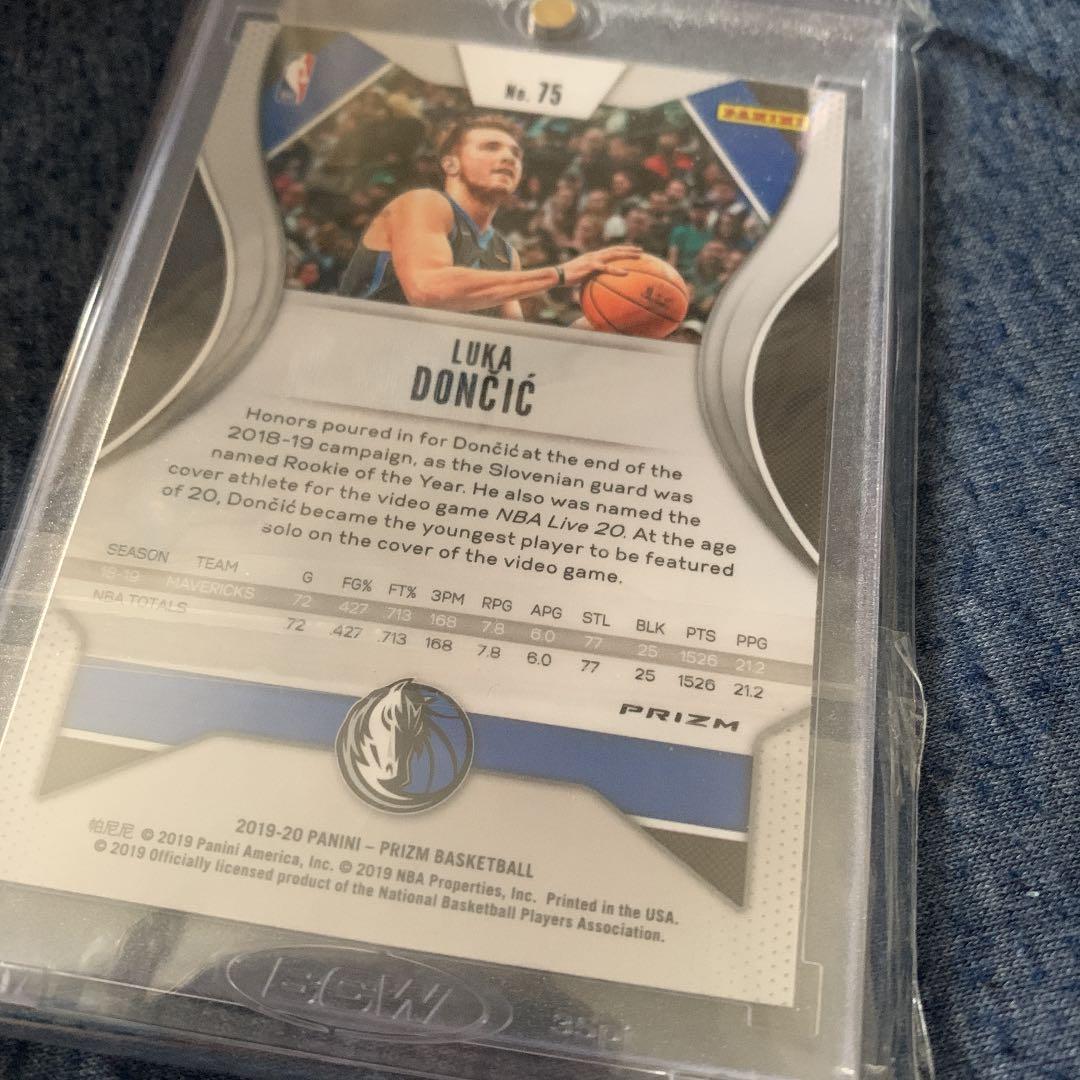 スポーツ選手 Prizm Luka Doncic Silver 2nd year