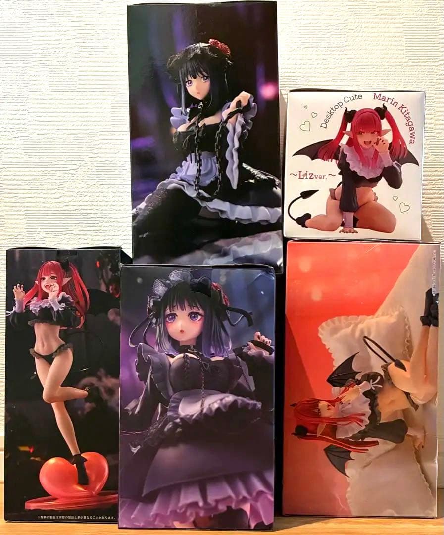 喜多川海夢　黒江雫　リズ　フィギュア　セット　その着せ替え人形は恋をする