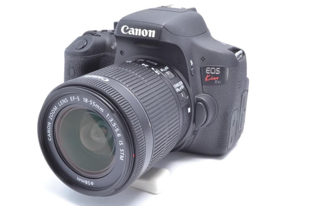 美品⭐選べるおまけ⭐Canon Kiss X8i⭐Wズーム⭐Wi-Fi機能搭載⭐