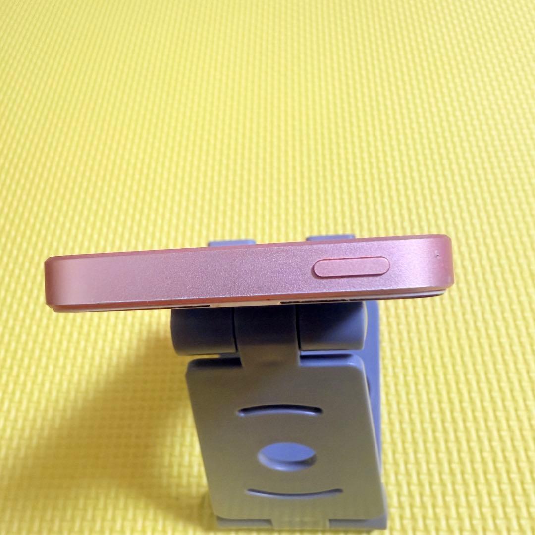 美品、iPhone SE初代 ローズゴールド SIMフリー94％初期化済み