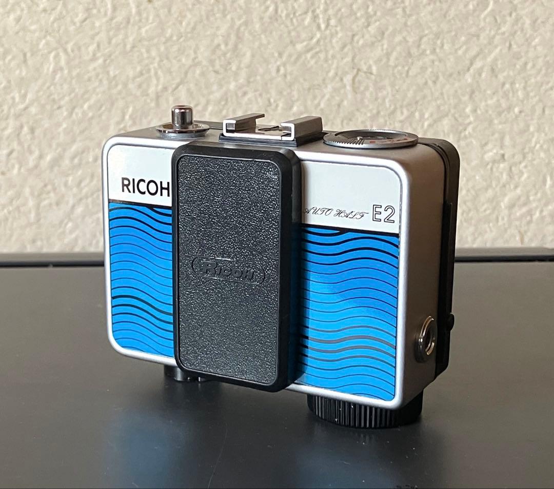 RICOH AUTO HALF E2 オートハーフ希少色　ラインブルー　超美品