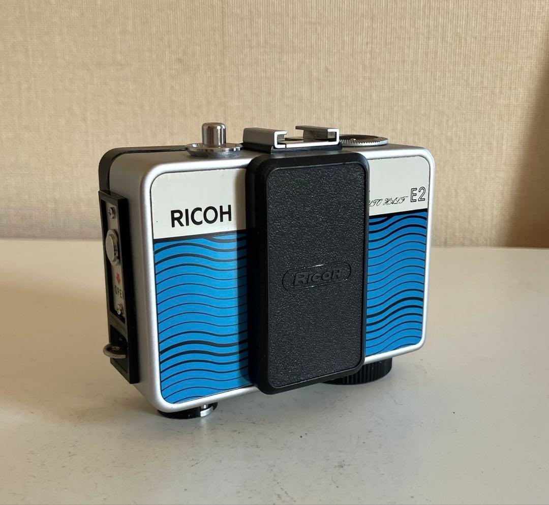 RICOH AUTO HALF E2 オートハーフ希少色　ラインブルー　超美品