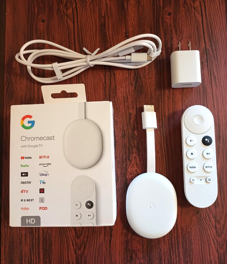 映像用ケーブル Chromecast with Google TV 2K