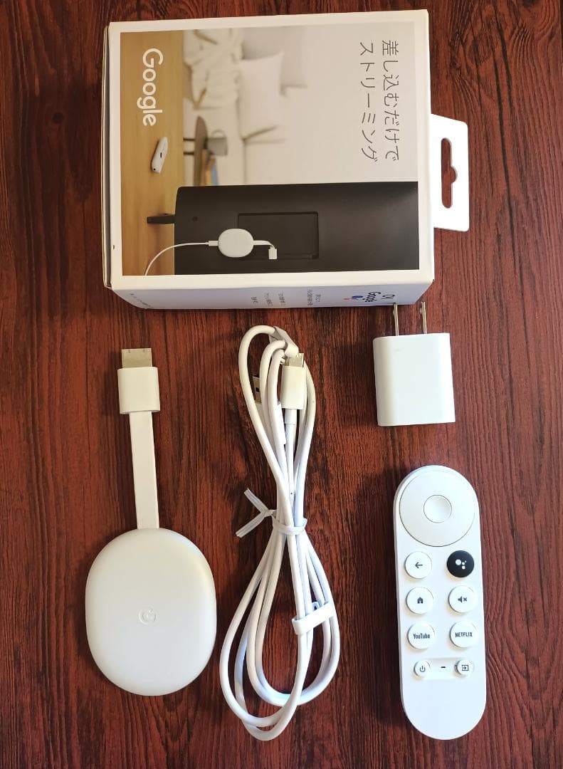 映像用ケーブル Chromecast with Google TV 2K