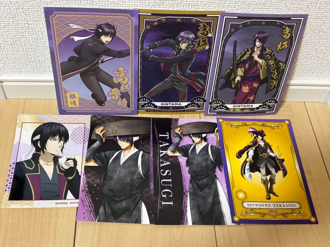 銀魂 まとめ売り アニメイト 特典 ブロマイド ポストカード 52点