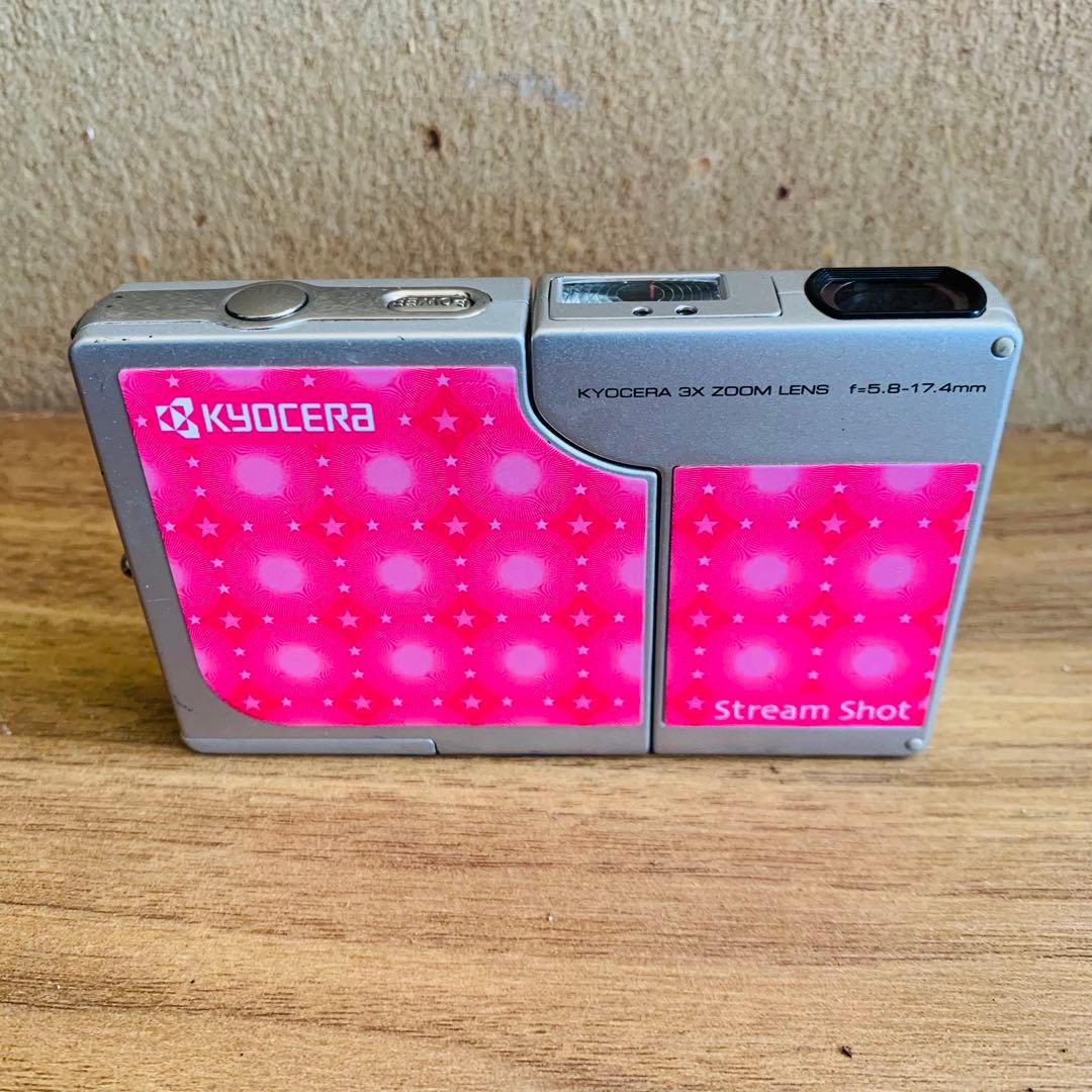 希少★ KYOCERA 京セラ デジタルカメラ　レンズ回転式 SL300R