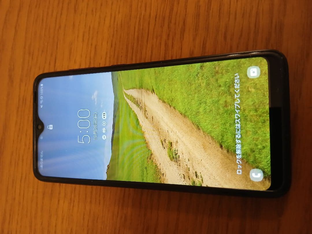 docomo Galaxy a22 ブラック 美品　SIMフリー