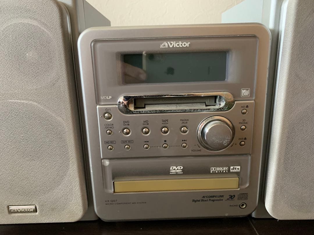 VICTOR UX-9D7 DVD MD カセットテープ