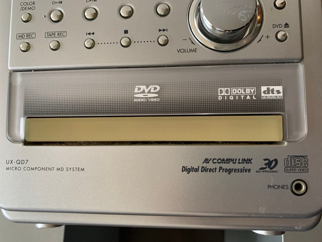 VICTOR UX-9D7 DVD MD カセットテープ