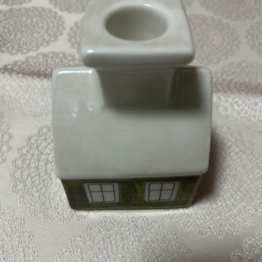 北欧 陶器 ハウス オブジェ 家型 置物 アラビア タロ キャンドルホルダー