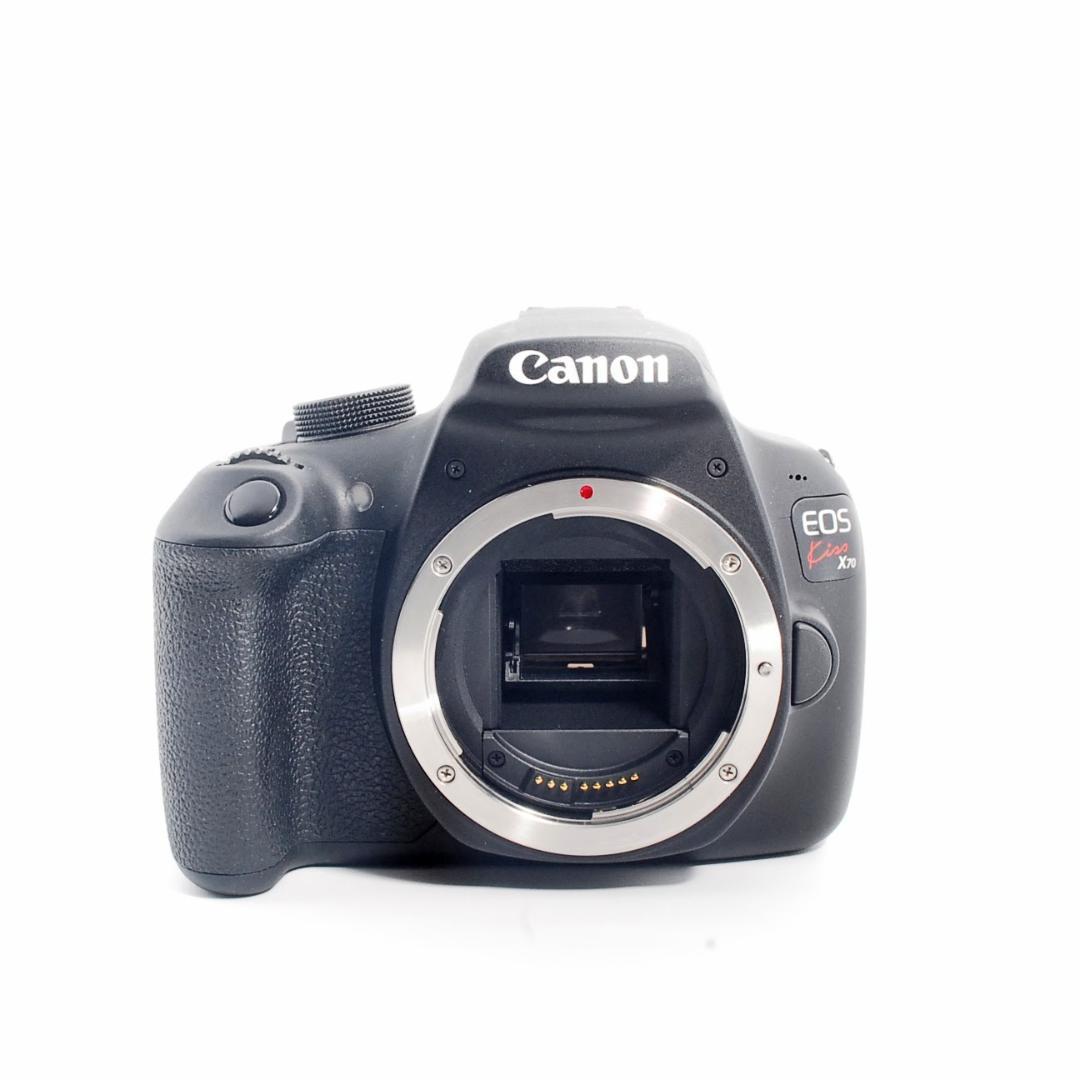 美品✨Canon kiss X70✨中望遠まで網羅 一眼レフカメラ　スマホ転送