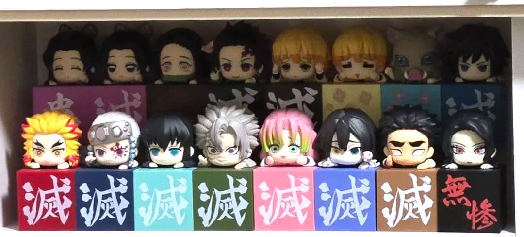 鬼滅の刃 ひっかけフィギュア 16体セット