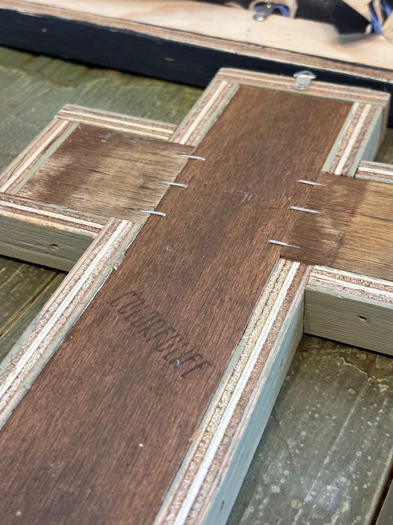 【1点物】アップサイクル ウッドフレーム 7点SET / アンティーク・古材風