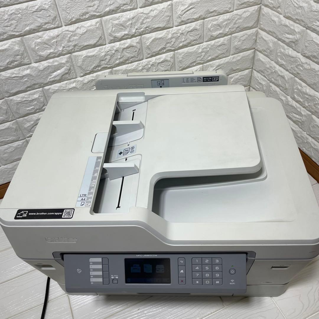 【耐久枚数15万/総印刷枚数3437枚】brotherMFC-J6983CDW