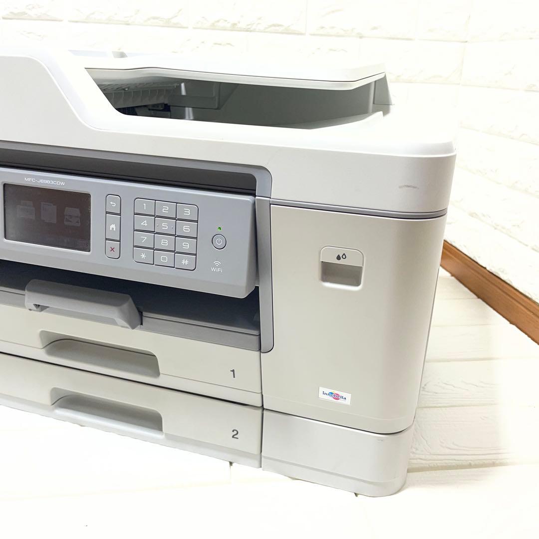 【耐久枚数15万/総印刷枚数3437枚】brotherMFC-J6983CDW