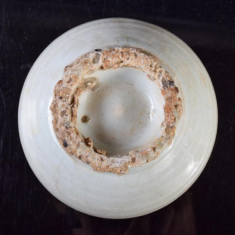 朝鮮美術　李朝　高麗白磁　盃　V　R8036