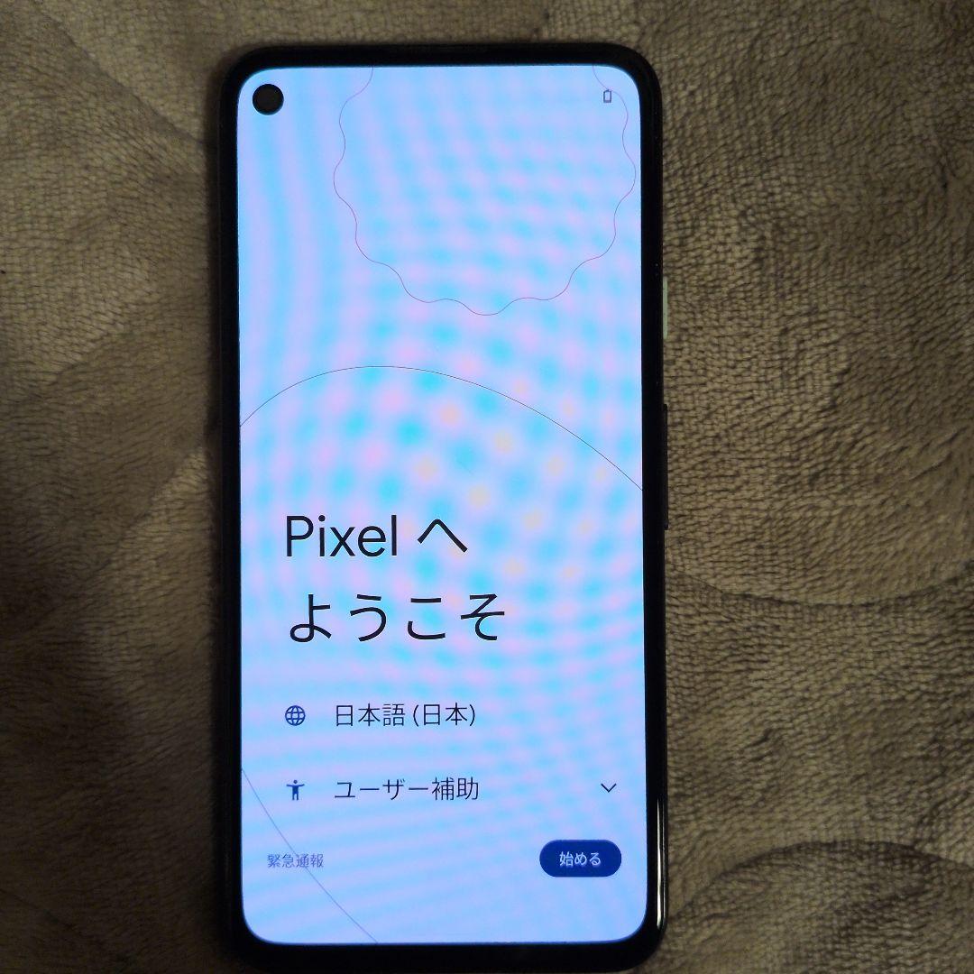 Google Pixel 4a　スマートフォン　本体
