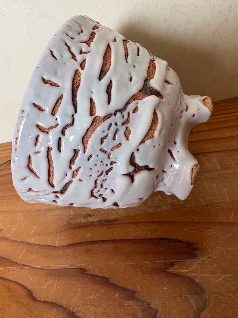 萩焼　茶碗　鬼萩　在銘