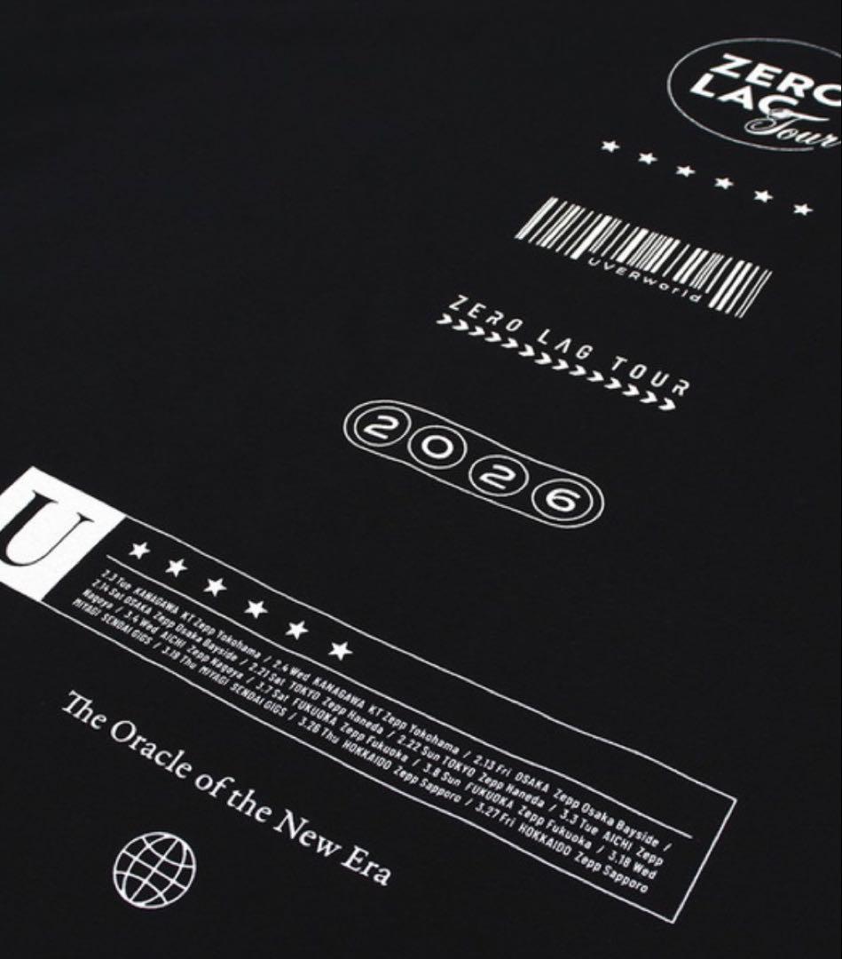 UVERworld★ロングスリーブTシャツ★黒Lサイズ★ZEROLAG TOUR