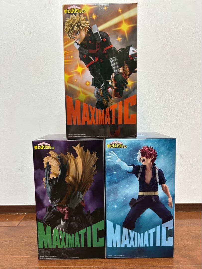 ヒロアカ MAXIMATIC 緑谷出久 爆轟勝己 轟焦凍 3体セット