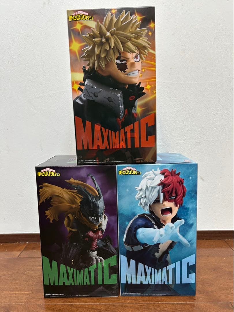 ヒロアカ MAXIMATIC 緑谷出久 爆轟勝己 轟焦凍 3体セット