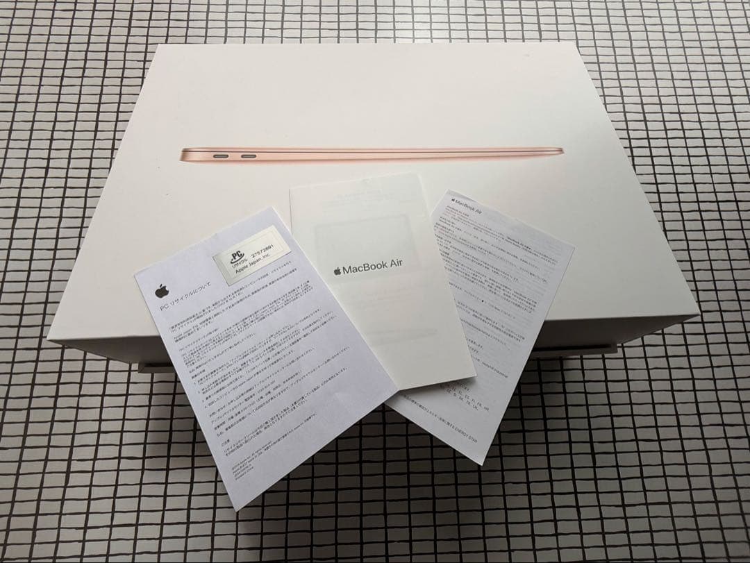 【美品です】Mac Book Air ローズゴールド 13インチ