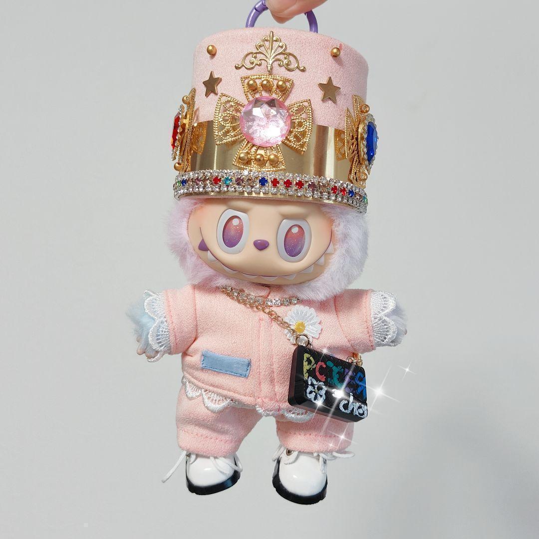 labubuラブブ G-DRAGON ぬい服着ぐるみ 着せ替え服5点セット