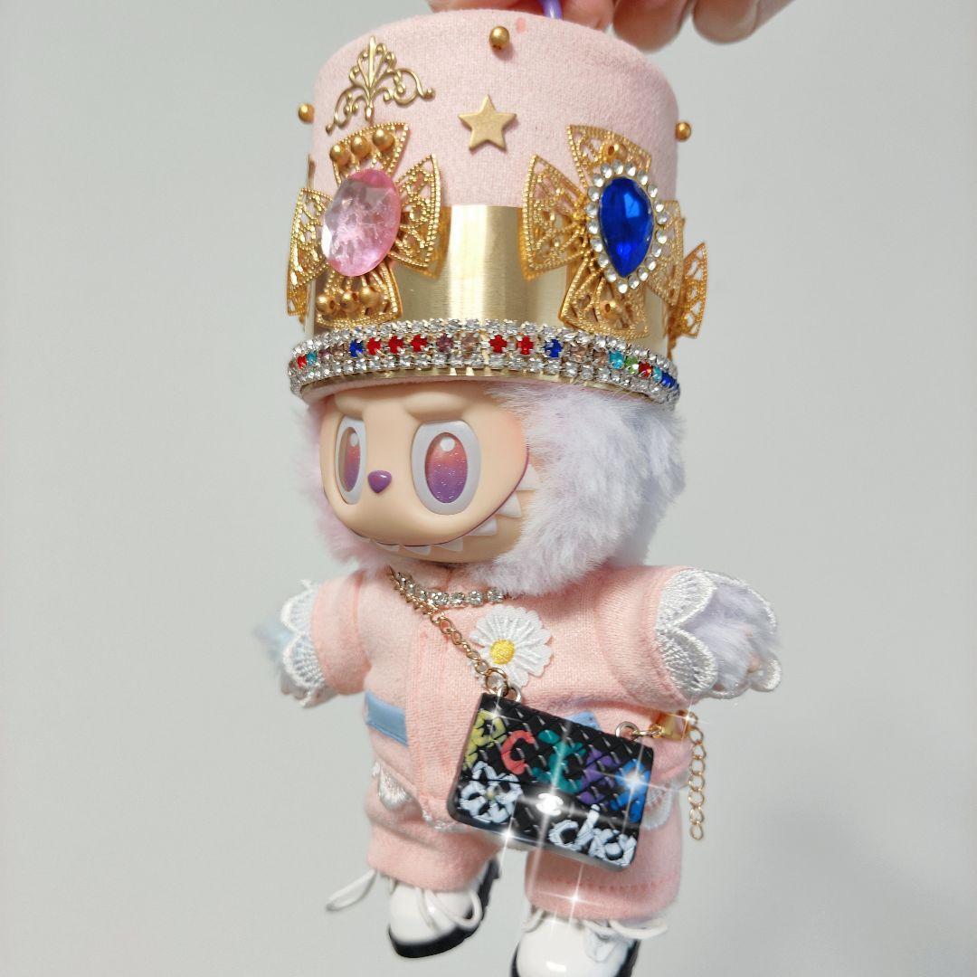 labubuラブブ G-DRAGON ぬい服着ぐるみ 着せ替え服5点セット