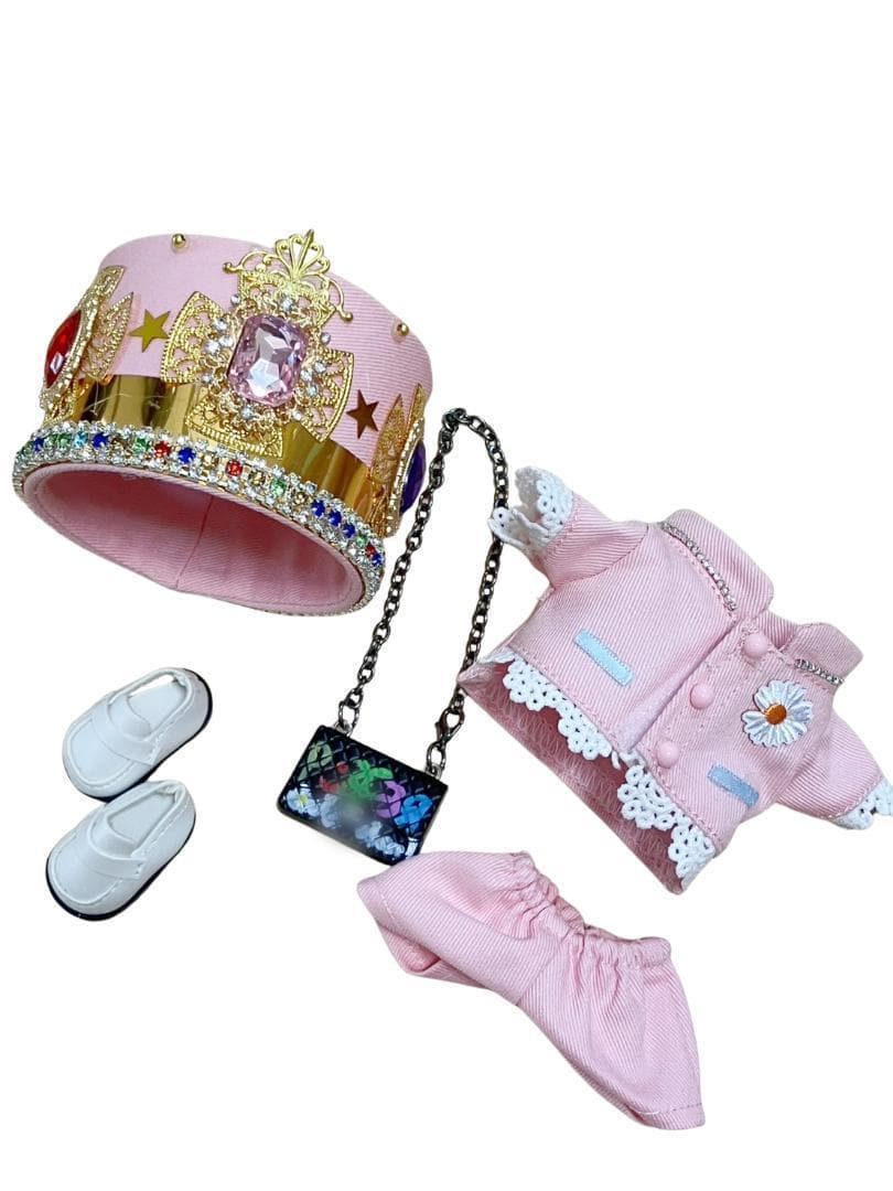 labubuラブブ G-DRAGON ぬい服着ぐるみ 着せ替え服5点セット