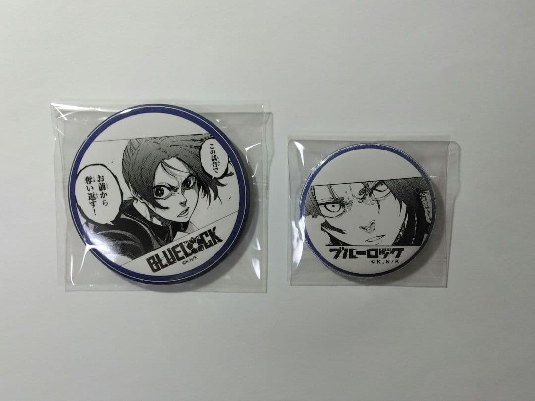 ブルーロック 御影玲王 プリンセスカフェ プリカフェ カラオケの鉄人 缶バッジ