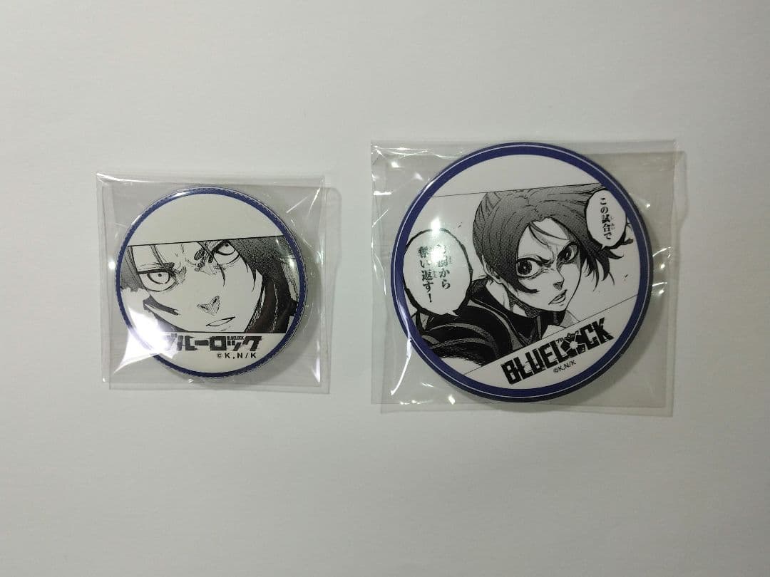 ブルーロック 御影玲王 プリンセスカフェ プリカフェ カラオケの鉄人 缶バッジ
